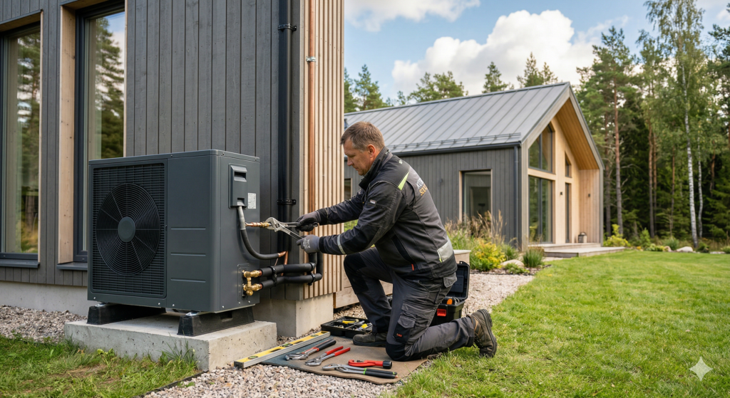 Soojuspumba paigaldus samm-sammult: õige suuruse valik, maksumus Eestis, levinumad vead ja mida küsida paigaldajalt. Kõik mida pead teadma enne soojuspumba ostm