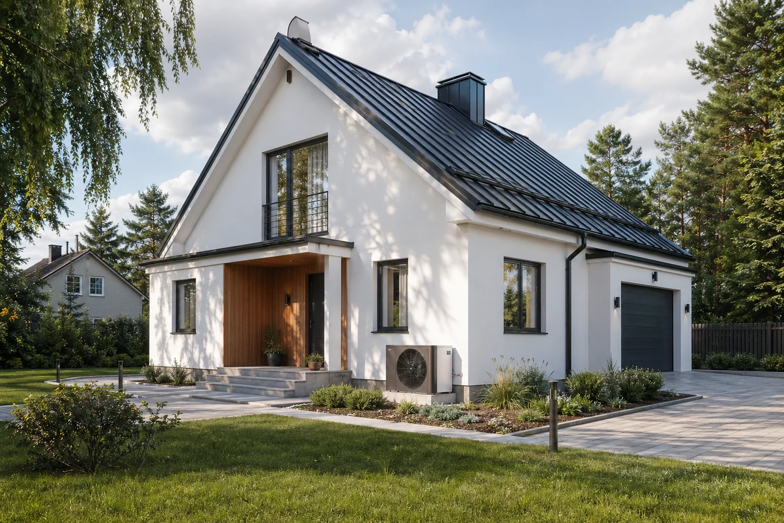 Energiasäästlik kaasaegne eramaja