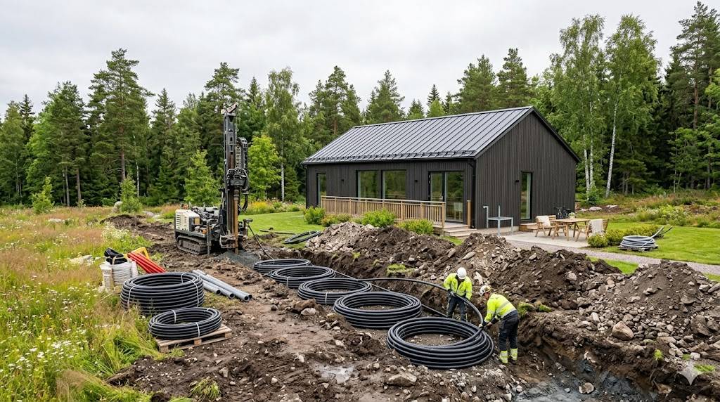 Maakütte kollektor: puurkaev vs pinnasekollektor – kumb valida?